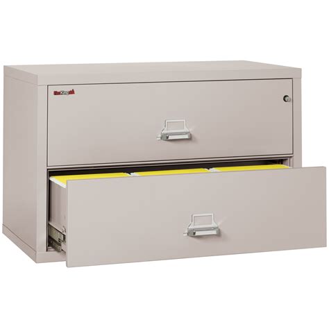Fireproof fireking 4 drawer vertical file cabinet letter. FireKing Fireproof 2-Drawer Lateral File Cabinet & Reviews ...