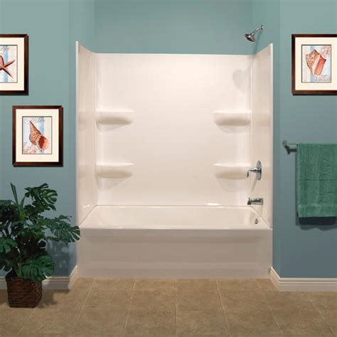 Need more elbow room or storage area in your bathroom? Tub And Shower Surround