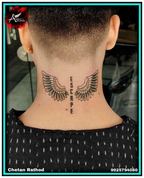 Discover Male Back Of Neck Tattoos Best In Coedo Com Vn