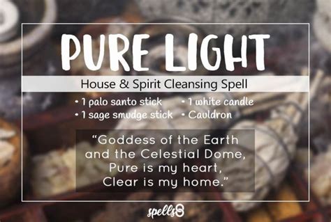 ‘pure Light House And Spirit Cleansing Spell Recipe House Cleansing