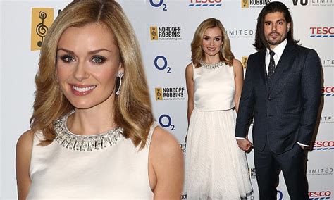 katherine jenkins enjoys night out with husband andrew levitas at charity soiree daily mail online