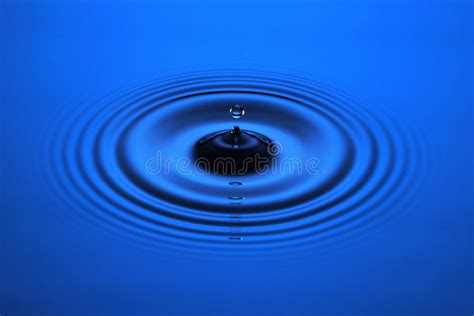 Water Drop Ripple Background Stock Photography Image