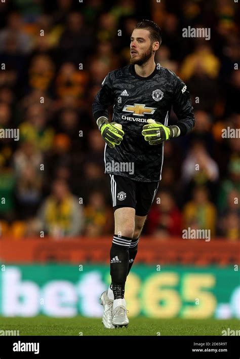 Manchester United Goalkeeper David De Gea In Action Stock Photo Alamy