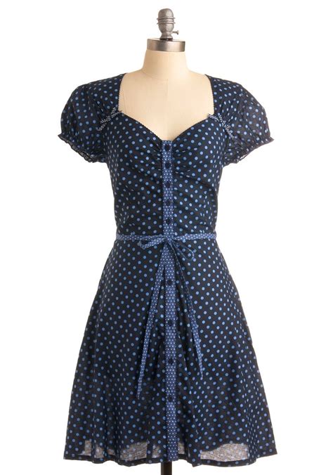 so cute thanks a dot dress modcloth mod cloth dresses vintage print dress cute dresses