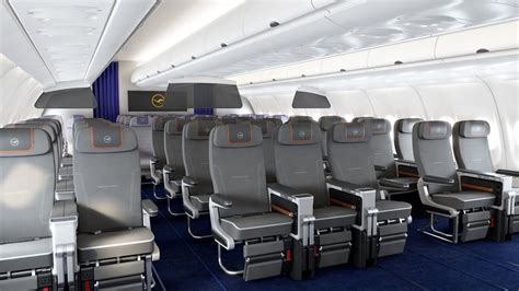 Virtual Tour Of Lufthansas New Premium Economy Cabin Lufthansa Flyer