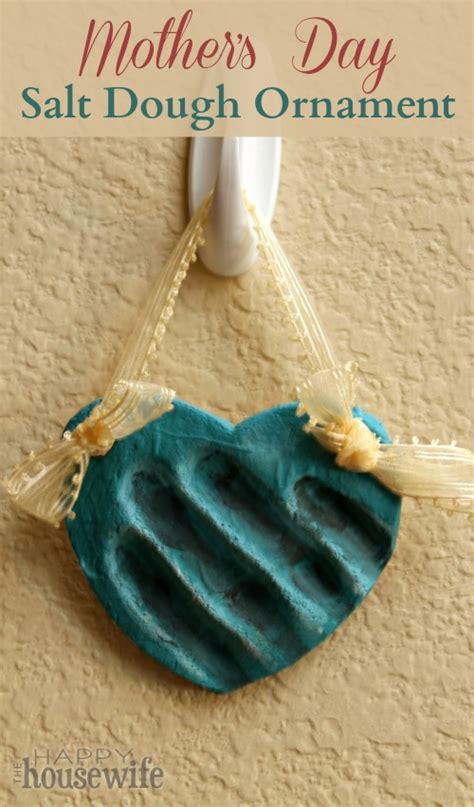 Mothers Day Salt Dough Ornaments The Happy Housewife Home Management