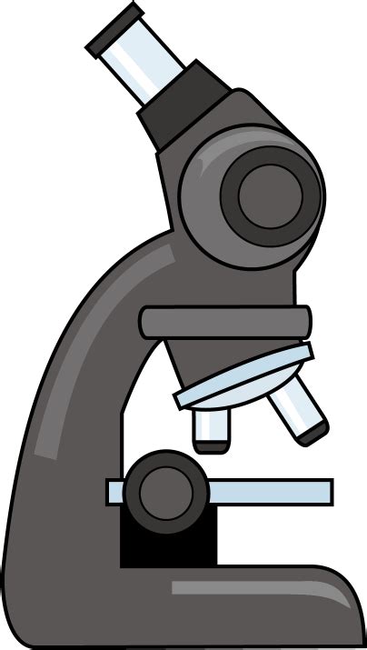 イラストポップ 学校のイラスト 理科no05顕微鏡の無料素材