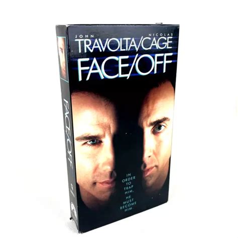 FACE OFF VHS 1997 John Travolta Nicolas Cage 2 99 PicClick