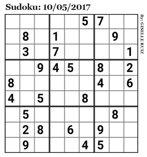 Sudoku 100517 The Johns Hopkins News Letter