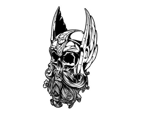 Viking Skull Svggraphicsillustrationvectorlogodigitalclipart