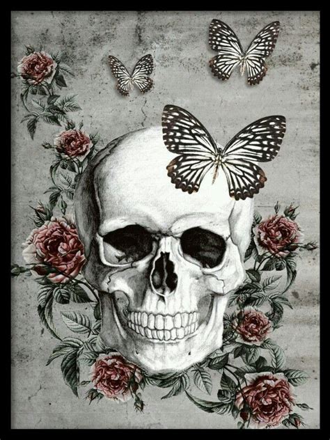 Pin By Hollie Skaggs On Wallpapers And Backgrounds Skull Artwork Skull