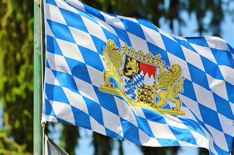 Bavarian Flag Background