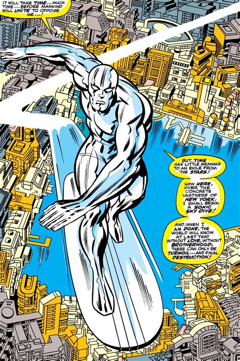 Pin By Worldofcolin On Silver Surfer Silver Surfer Comic Jack Kirby