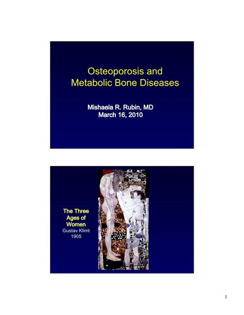 Pdf Osteoporosis And Metabolic Bone Diseases · Osteoporosis And