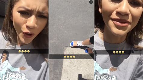Zendaya July 27th 2015 Full Snapchat Story Youtube