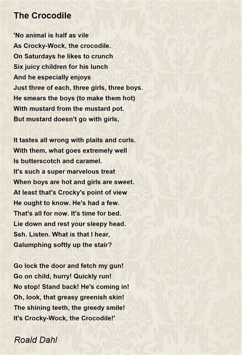 70 Unique Funny Poems Roald Dahl Poems Ideas