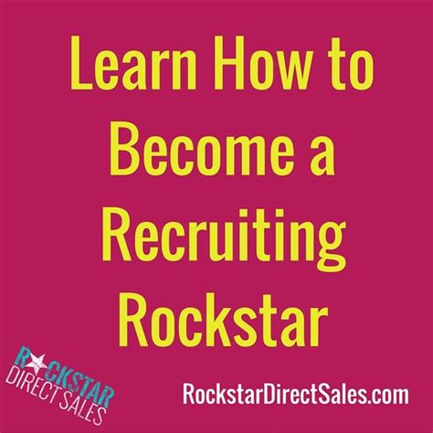 Learn How To Become A Recruiting Rockstar Company Specific Training