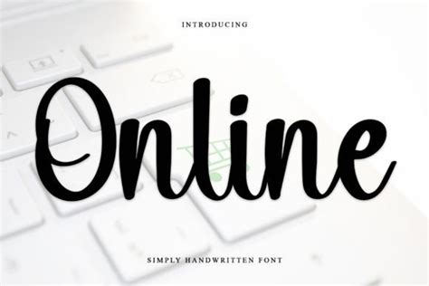 Online Font By Pipi Creative Creative Fabrica
