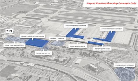 Reno Tahoe International Airport Announces Multi Year Construction Plan