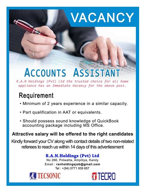 Accounts assistant permanent job, falmouth accountancy practice, competitive salary and benefits your new company you will be working for a professional accountancy practice based near the cornish seaside town of falmouth. Accounts Assistant