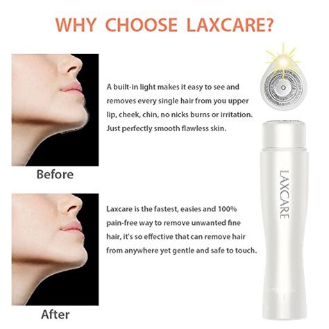 Facial hair removal for women. Facial Hair Removal for Women, Laxcare Painless Flawless ...