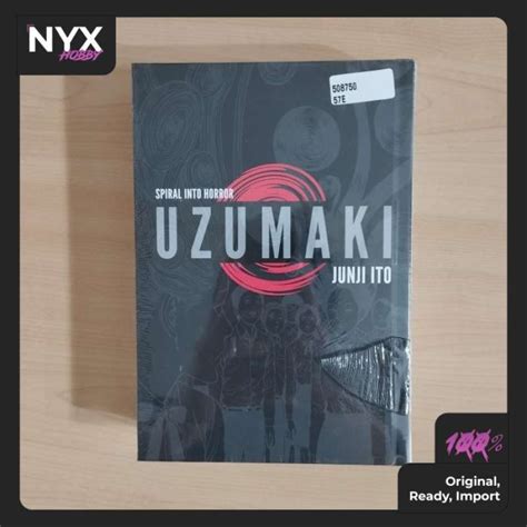 Promo Junji Ito Uzumaki 3 In 1 Deluxe Edition Manga Komik English