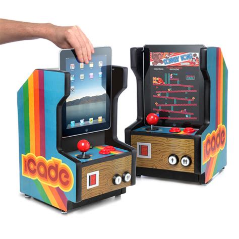 Maybe you would like to learn more about one of these? iCade - iPad Arcade Cabinet - The Green Head