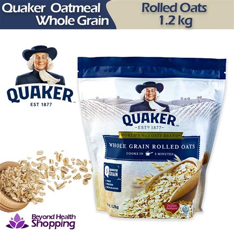Quaker Whole Grain Rolled Oats 12kg Lazada Ph