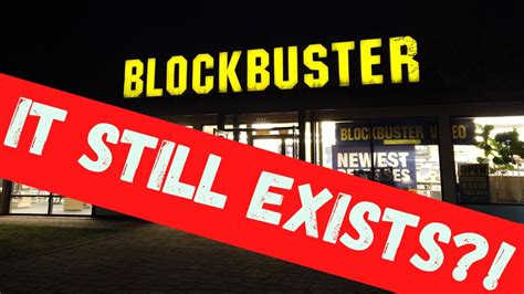 The One And Only Blockbuster Left In The Usa Youtube