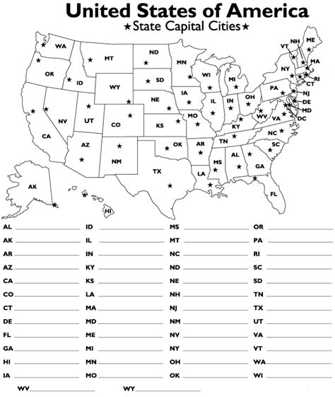 Memorize 50 States And Capitals Game Delggett
