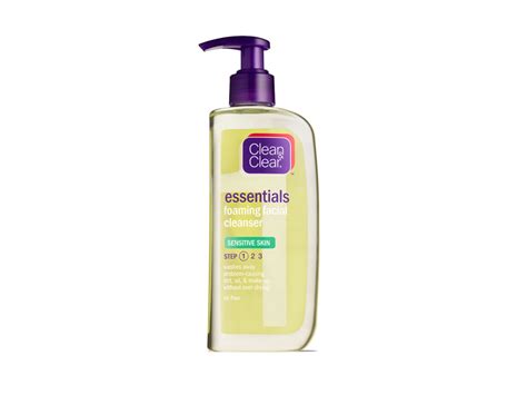 Clean And Clear Essentials Foaming Facial Cleanser Sensitive Skin