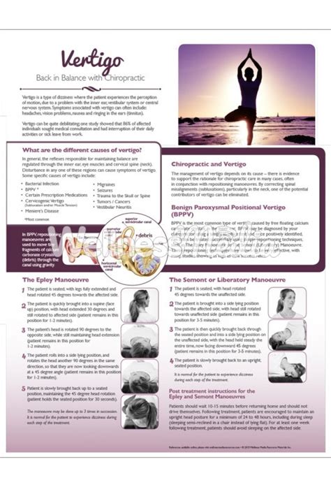 Chiropractic Vertigo Handout