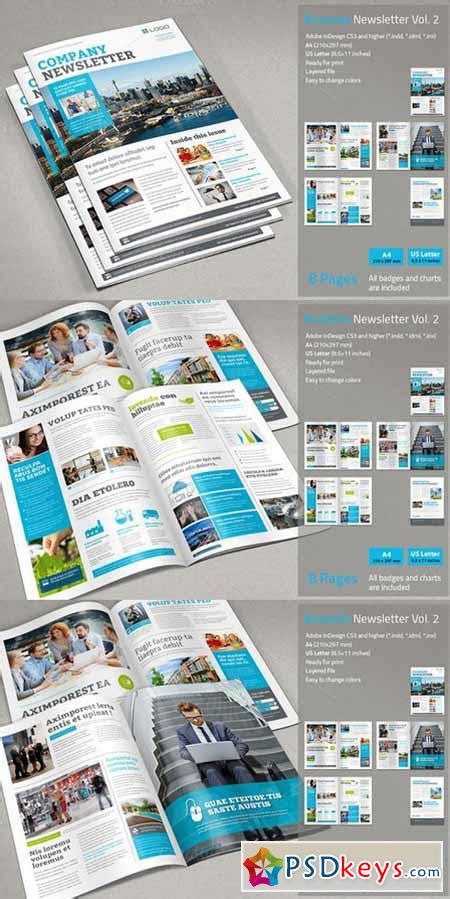 Business Newsletter Vol 2 457376 Free Download Photoshop Vector