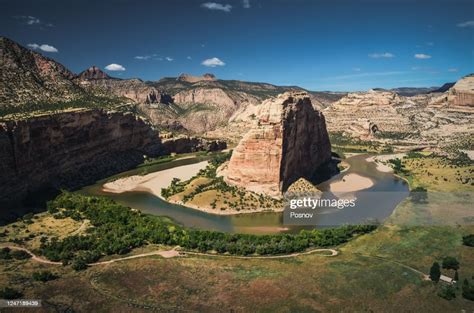 Steamboat Rock And Green River High Res Stock Photo Getty Images