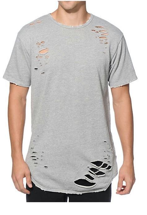 Ripped T Shirt Ripped Shirts Tee Shirts T Shirt Diy Shirt Men