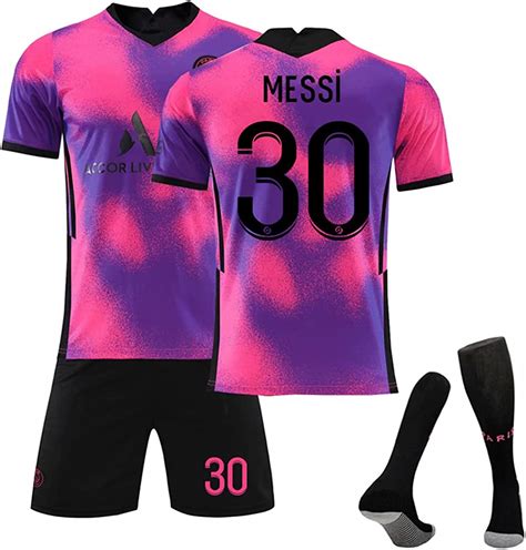 Ymfzym Messi Psg 30 Home Jersey 2021 2022 Lionel Messi Paris Saint