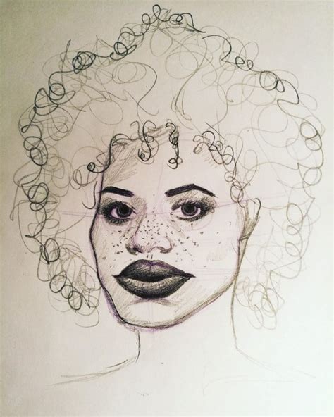 Black Girl Drawing