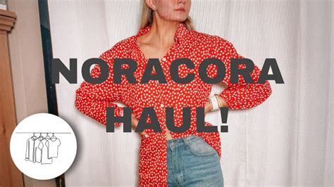 Noracora Clothing Haul Youtube
