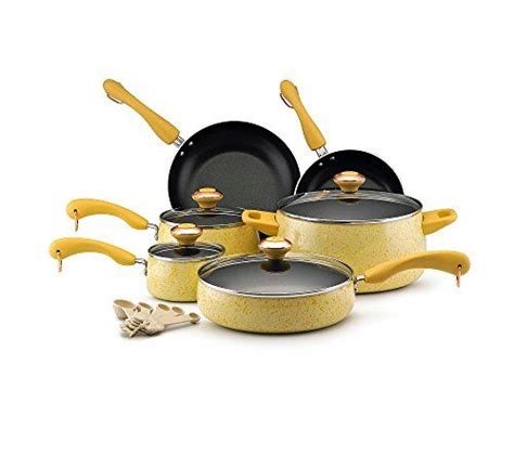 You just read the complete detail below one by one and choose your best non stick cookware materials set for your kitchen. Paula Deen Signature Nonstick 15-Piece Porcelain Cookware ...