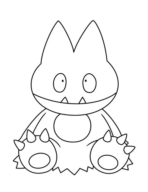 Pin On Color Pokemon Coloring And Bandw Line Art Pages