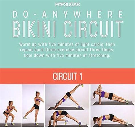 Work Out Anywhere With These Three Ab Circuits To Get Bikini Body
