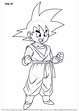 Step by Step How to Draw Son Goten from Dragon Ball Z ...