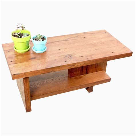 Shop barnwood tables, stools, benches, shelving and more. Buy a Handmade Modern Reclaimed Wood Coffee Table, made to ...