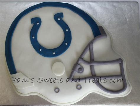 Colts Helmet Cake Decorated Cake By Pam Cakesdecor