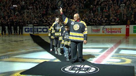 First Black Nhl Player To Have His Number Retired Good Morning America