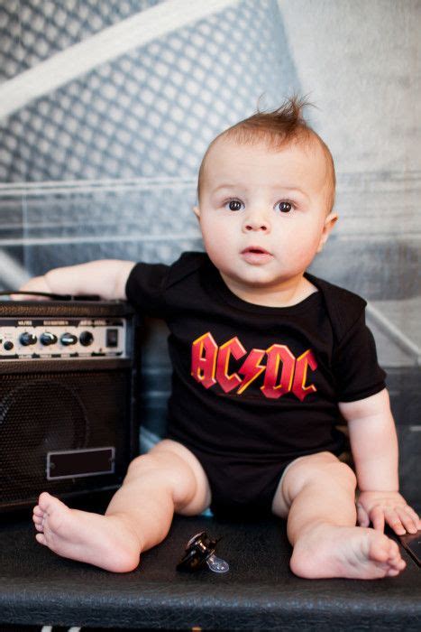 Rock Star Baby Baby Boy Outfits Goth Baby Baby Onesies