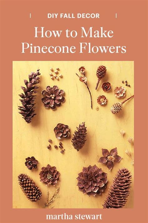 Pinecone Flowers Flower Diy Crafts Pine Cone Art Pine Cone Decorations