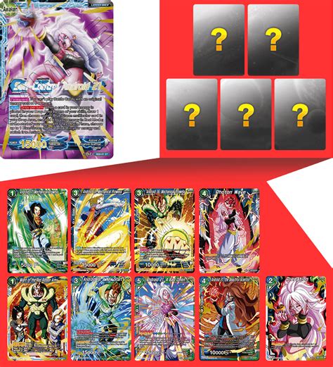 Expert Deck 02 ~android Duality~ Dbs Xd02 Product Dragon Ball