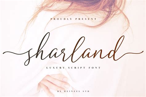 Sharland Luxury Script Font Dafont Free