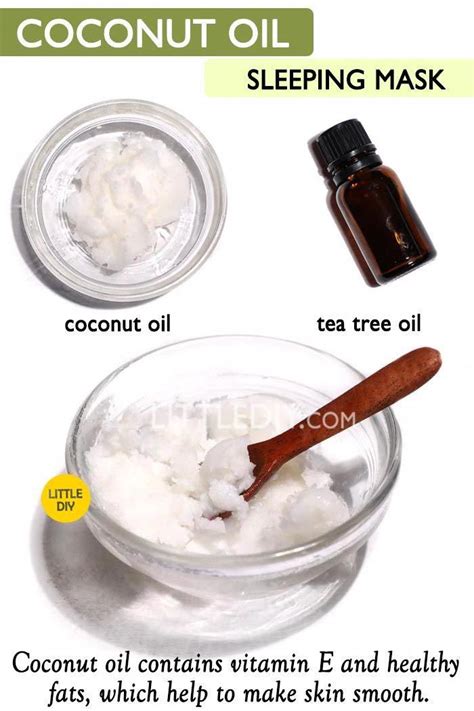 Overnight Coconut Oil Face Mask Coconutoilforalubricant Overnight